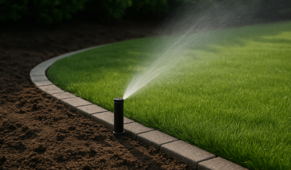 Vejos irengimas ir laistymo sistemos